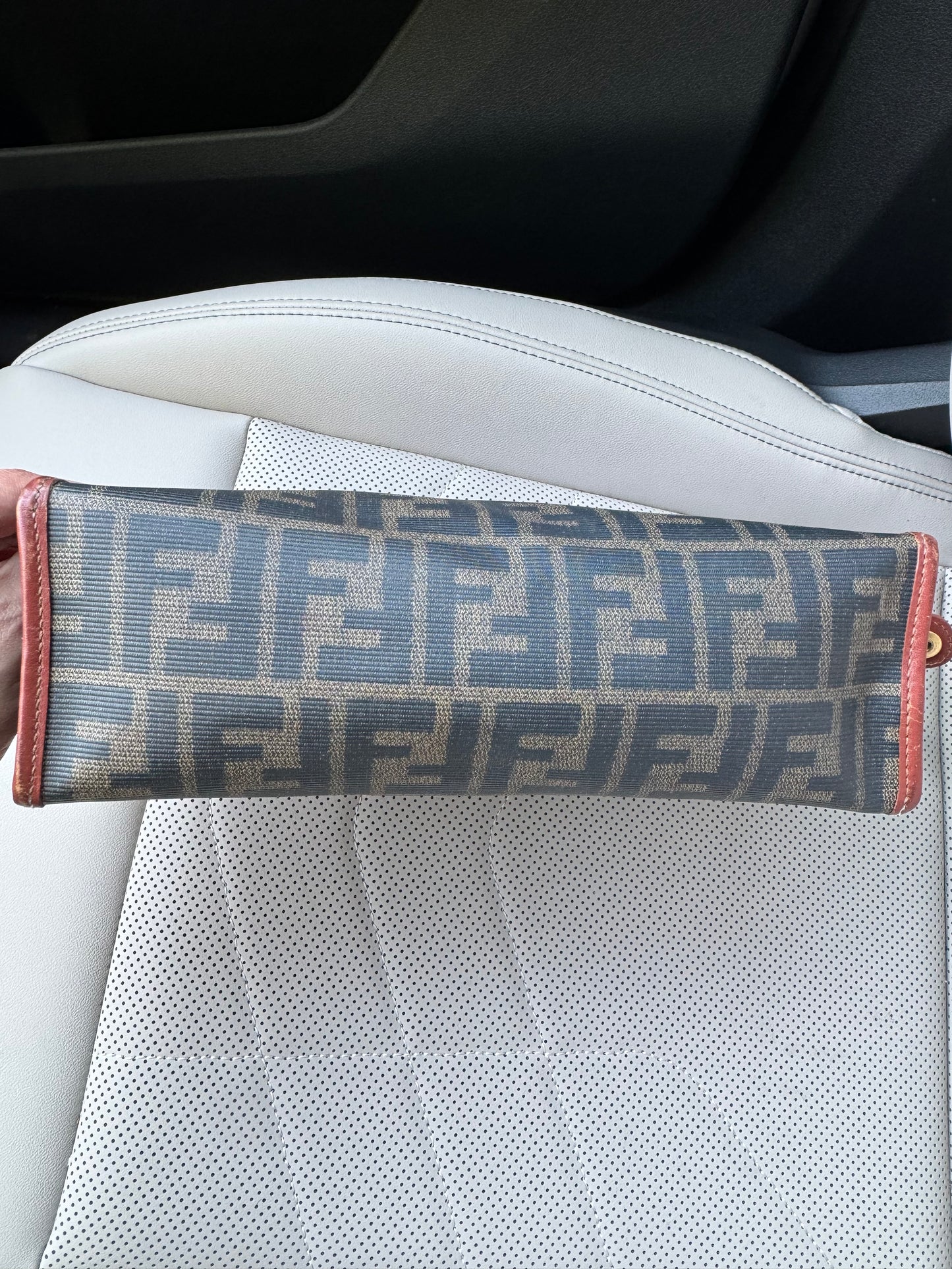 Vintage Fendi Monogram Clutch
