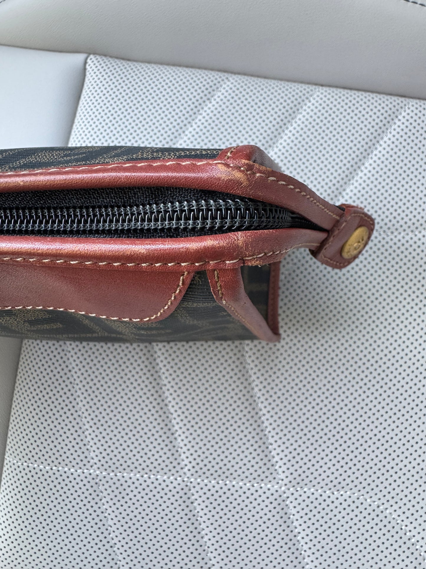 Vintage Fendi Monogram Clutch