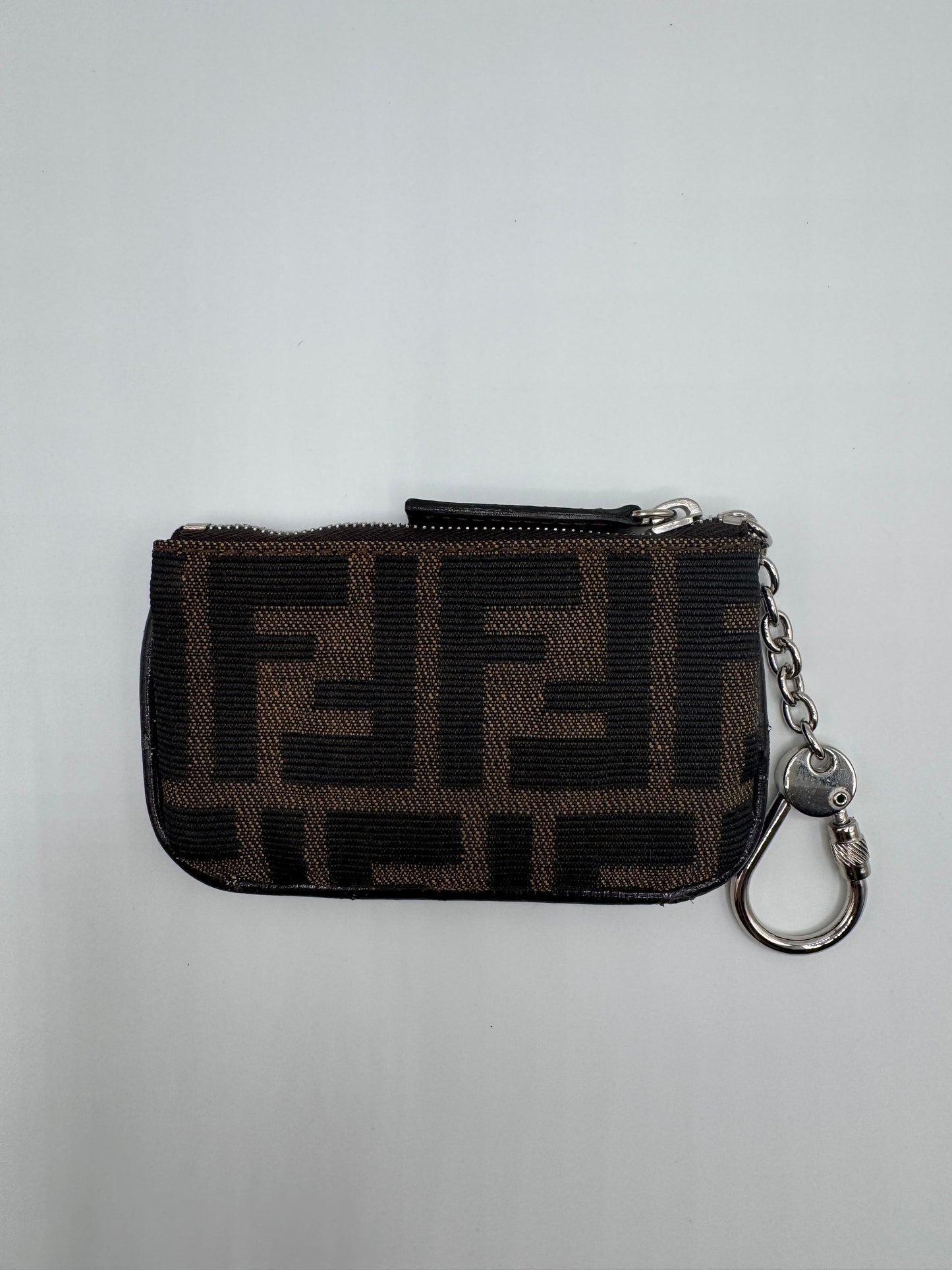 Vintage Fendi Zucca Key Pouch