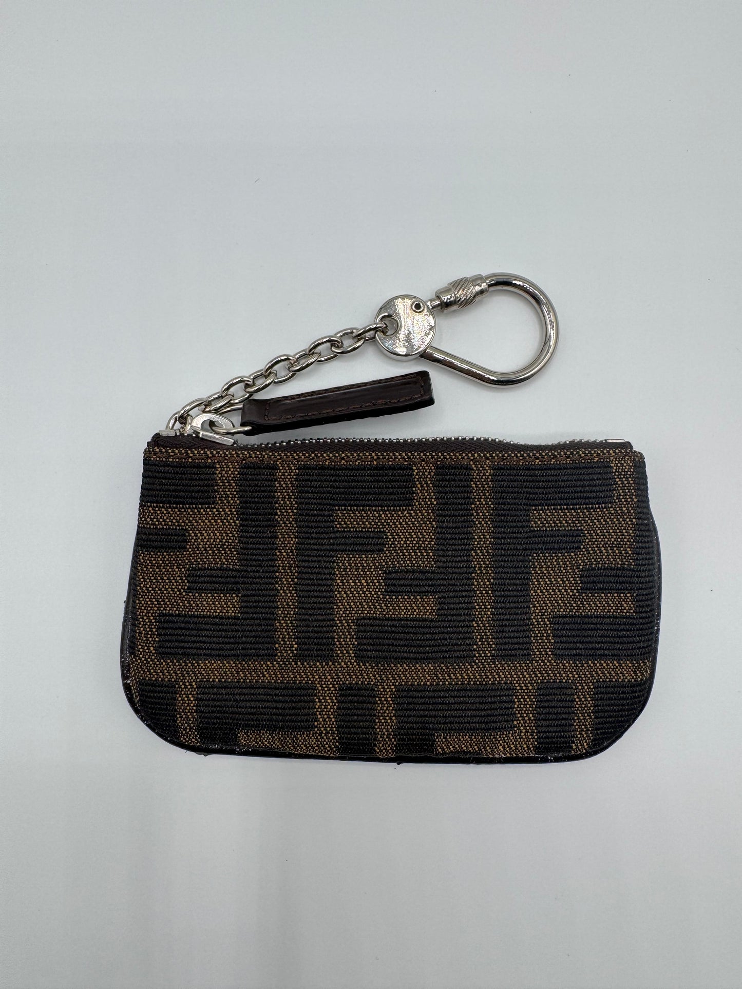 Vintage Fendi Zucca Key Pouch