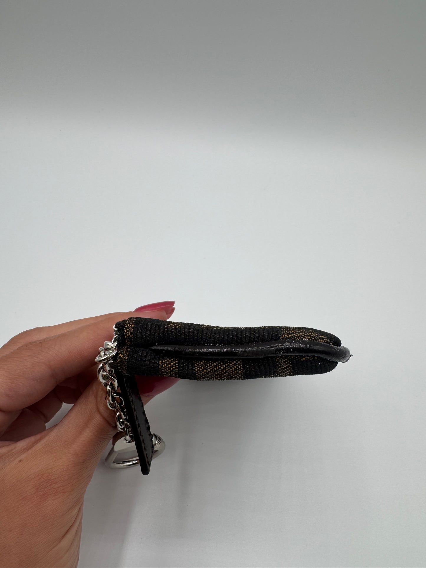 Vintage Fendi Zucca Key Pouch