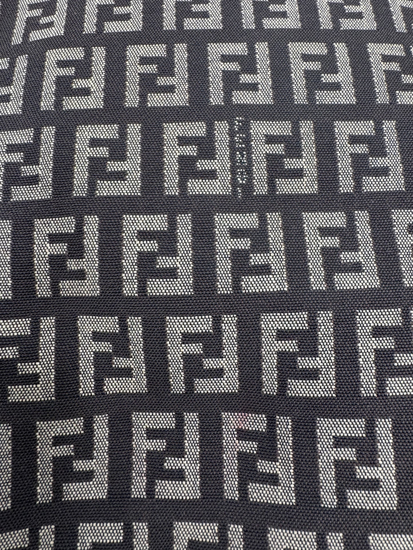Vintage Fendi Zucchino Tote Bag