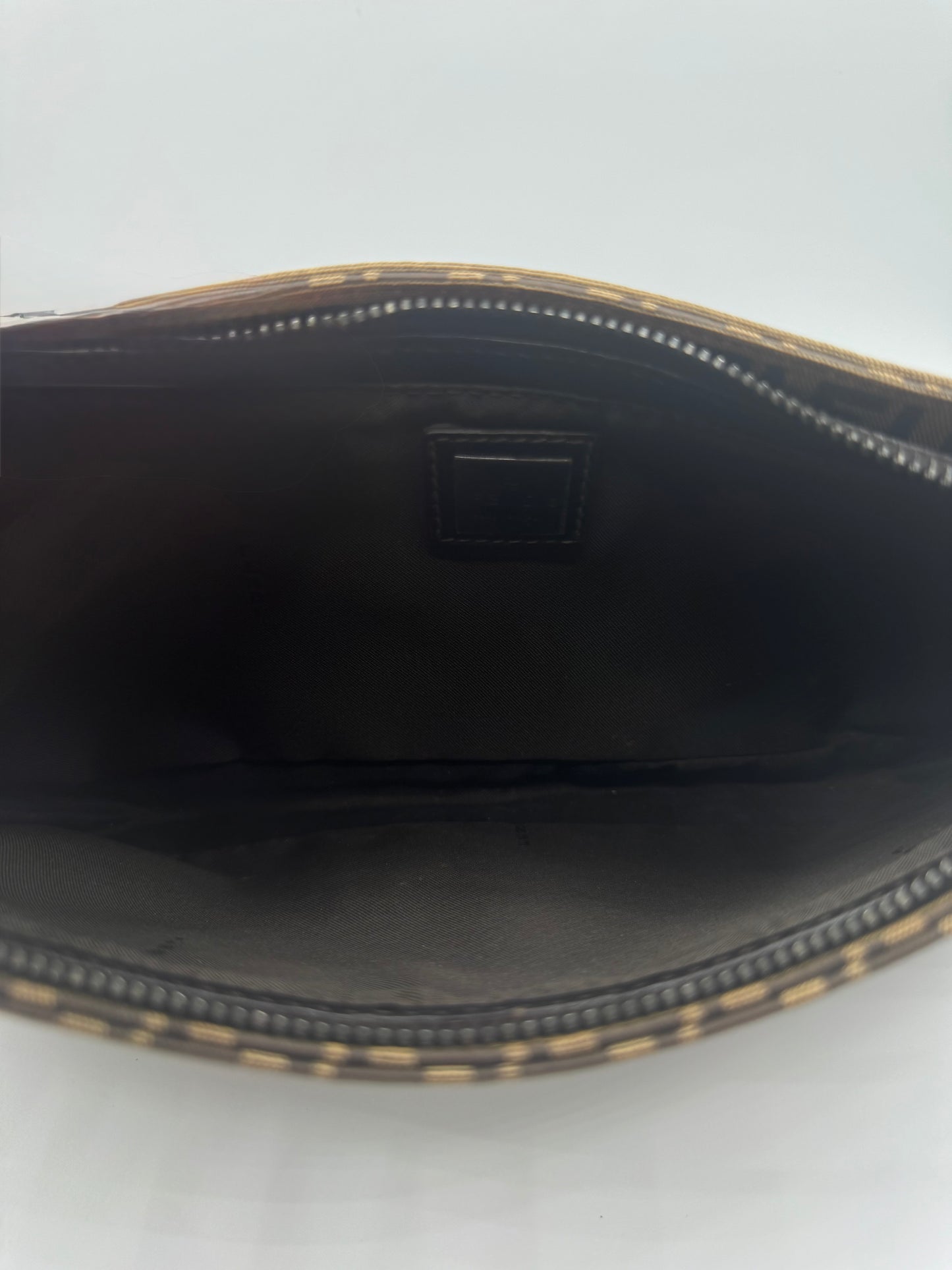 Vintage Fendi Zucchino Pouchette Bag