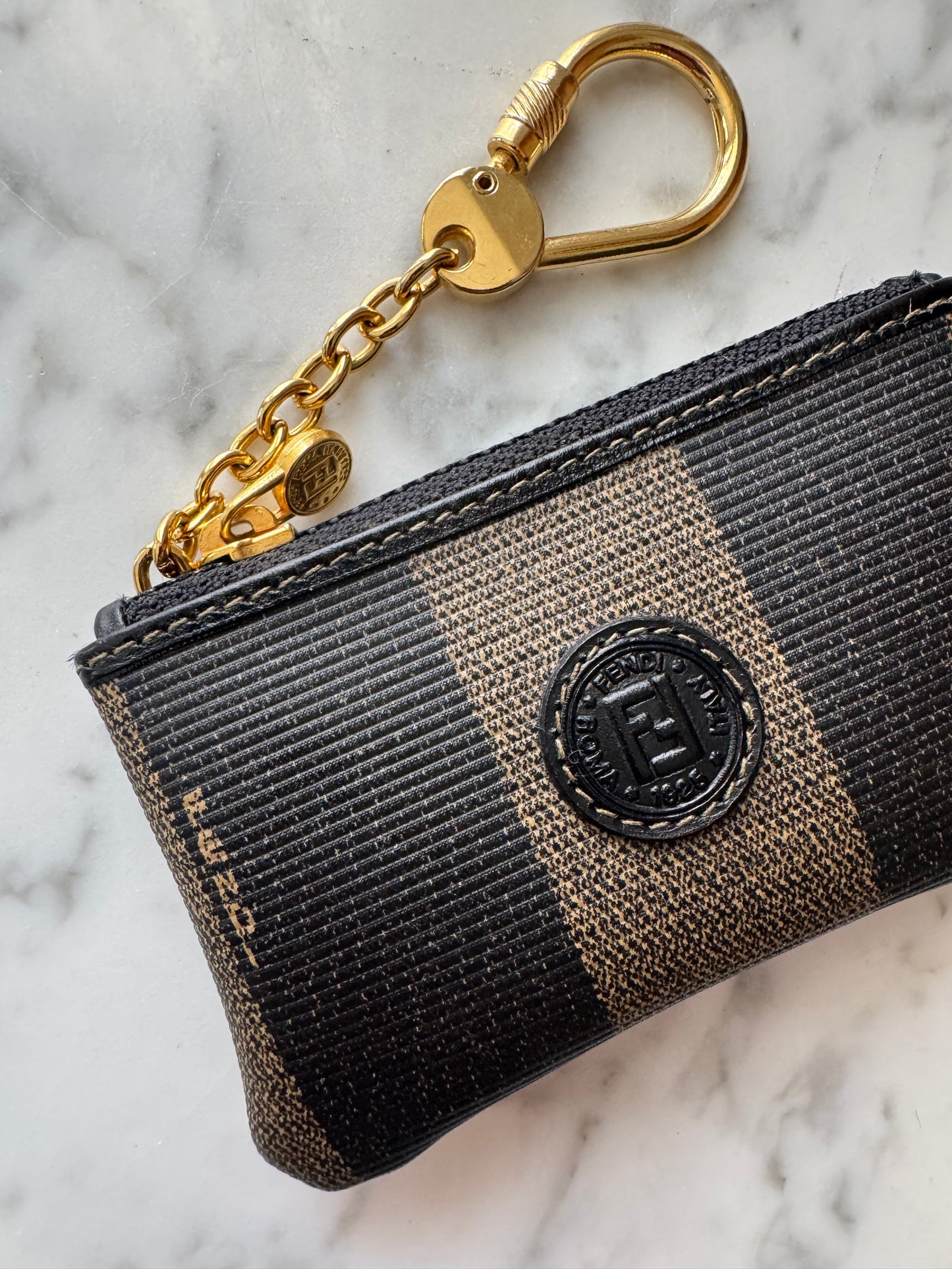 Vintage Fendi Penguin Key Pouch