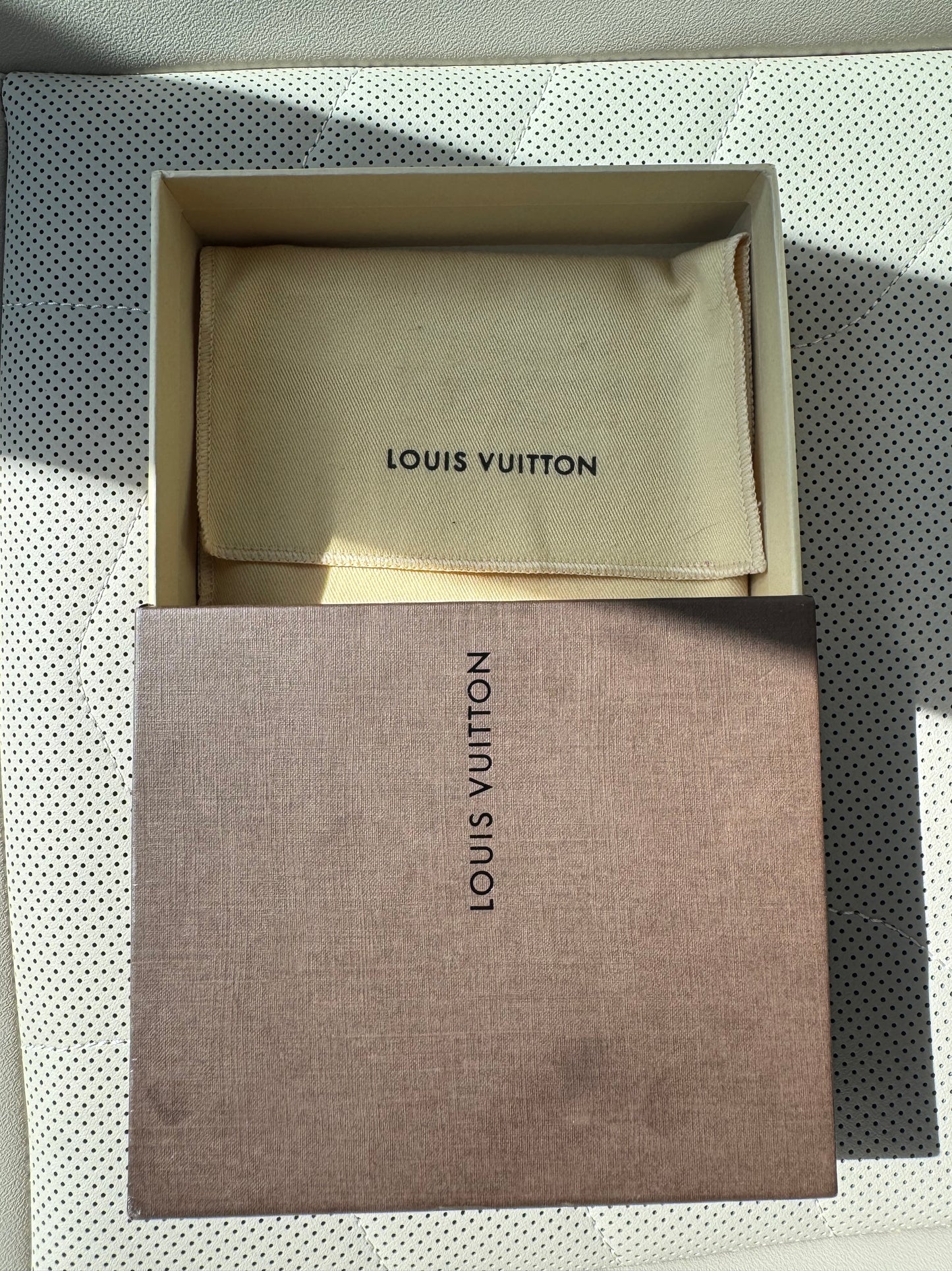 Vintage LV Pink Vernis Key Pouch