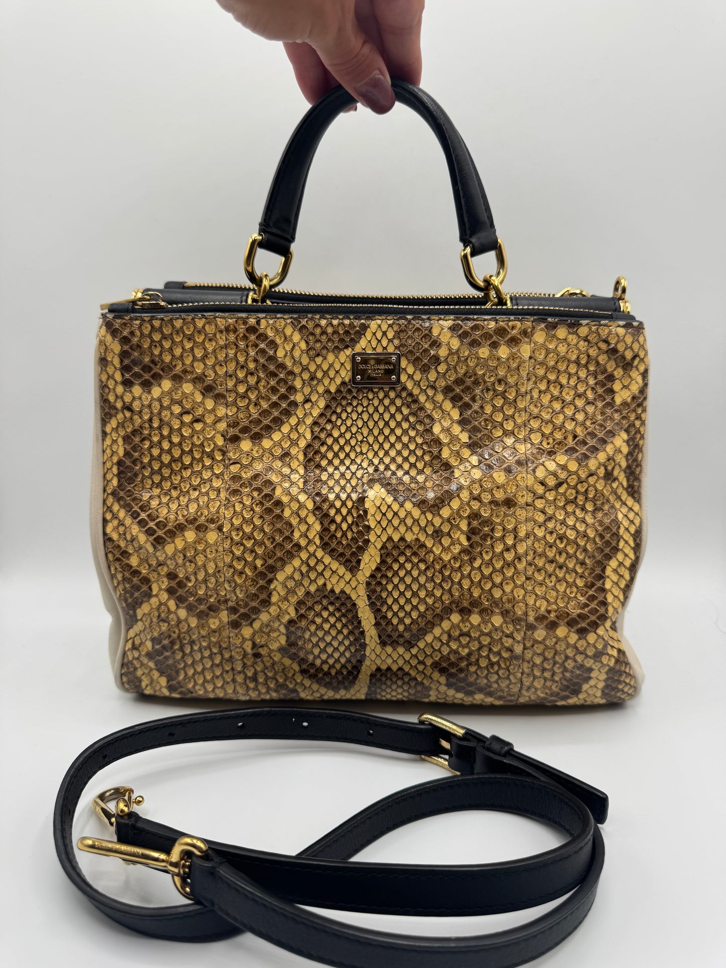 Dolce & Gabbana Snakeskin Bag