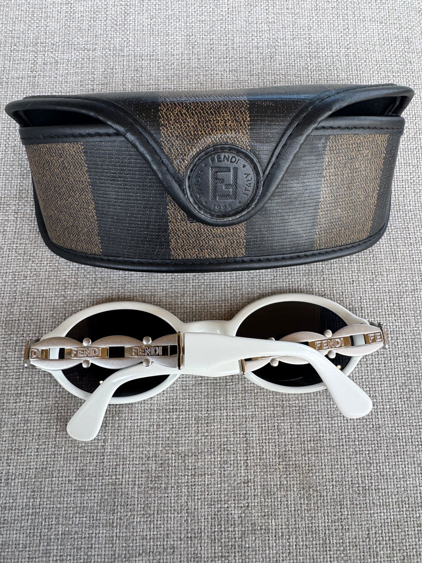 Fendi White Sunglasses