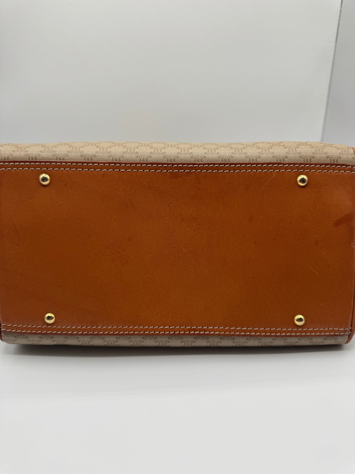 Vintage Celine Boston Bag with Strap