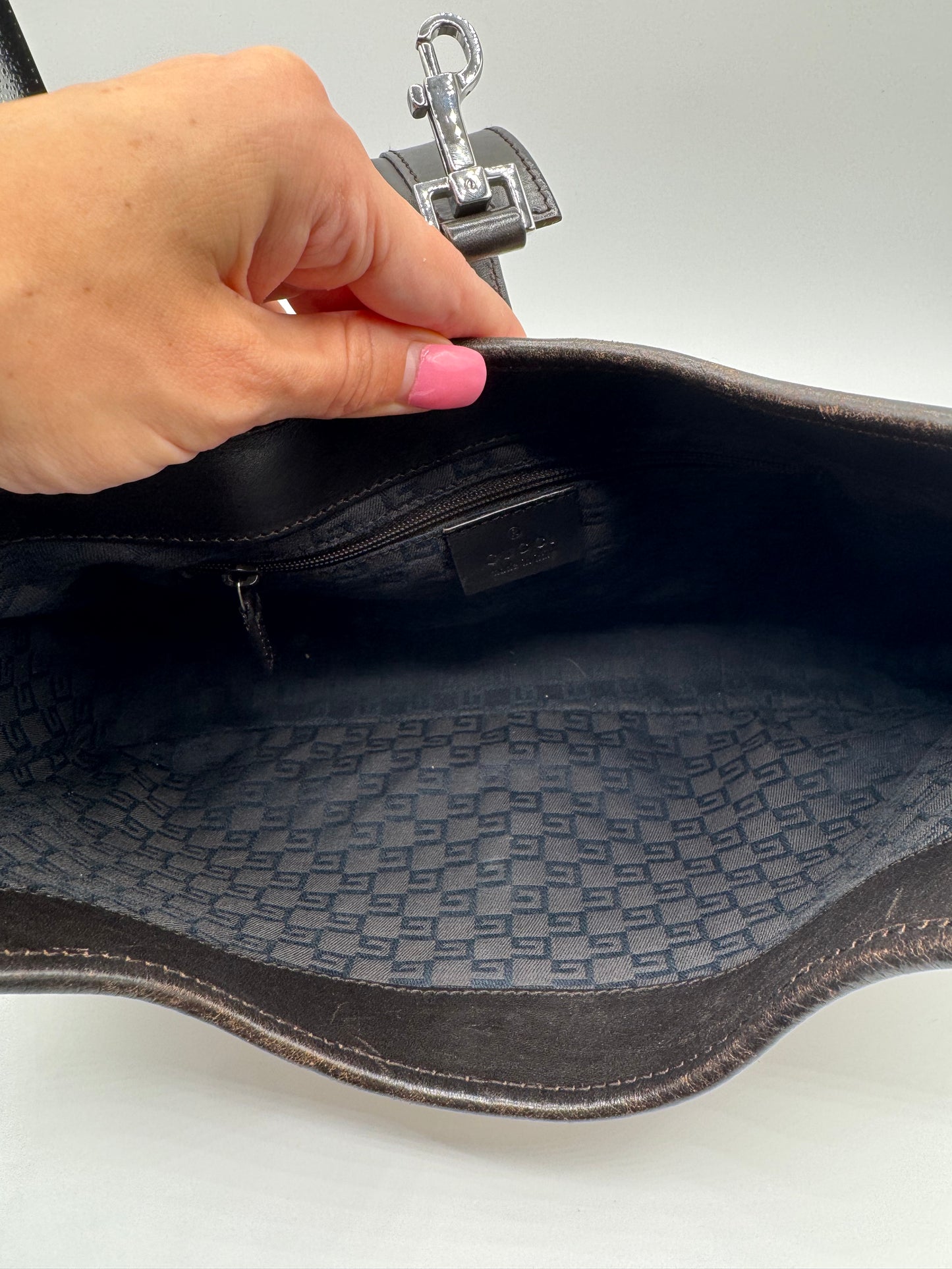 Vintage Gucci Monogram Jackie Bag