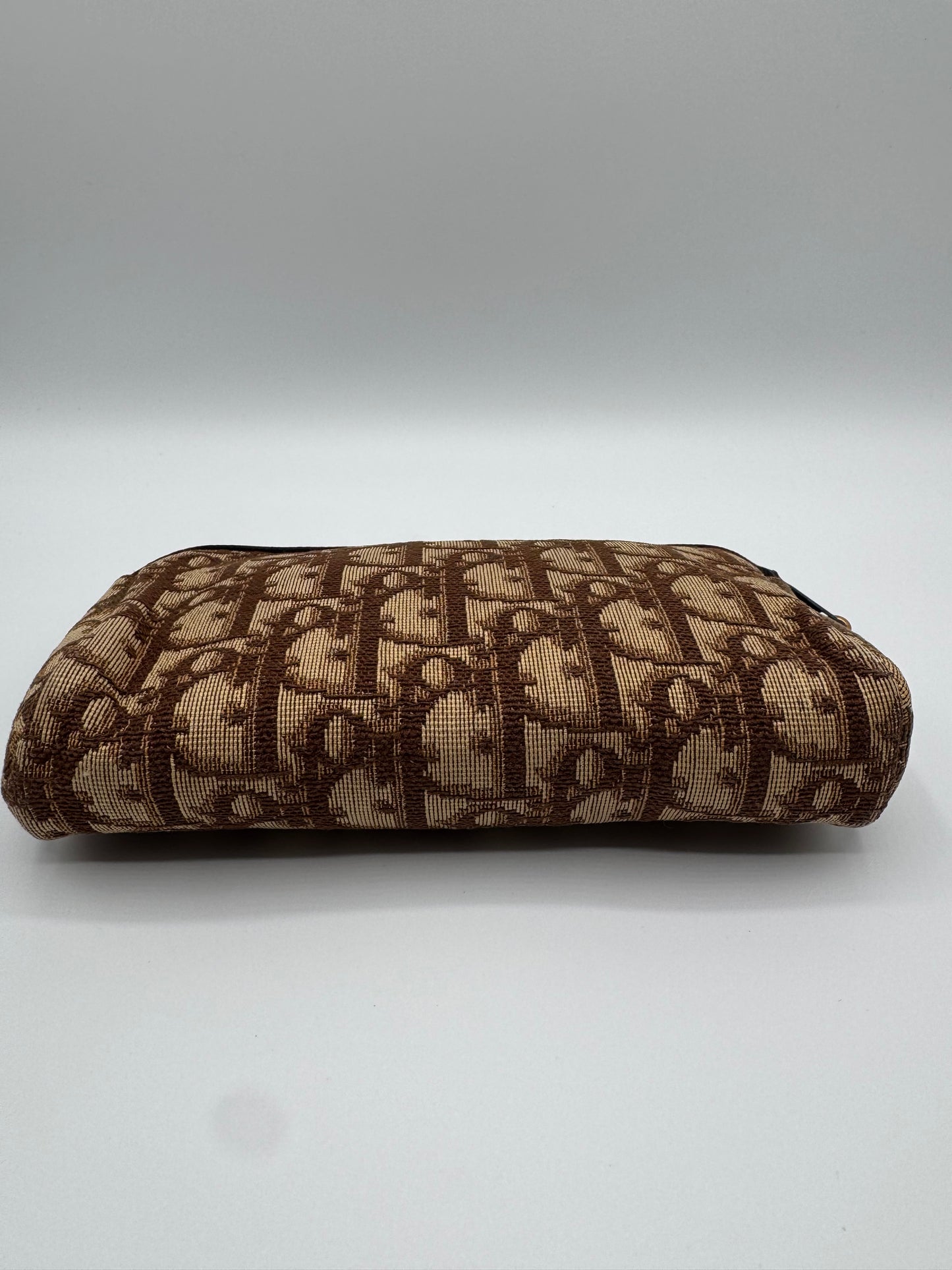 Vintage Dior Trotter Pouch/Mini Clutch- Brown